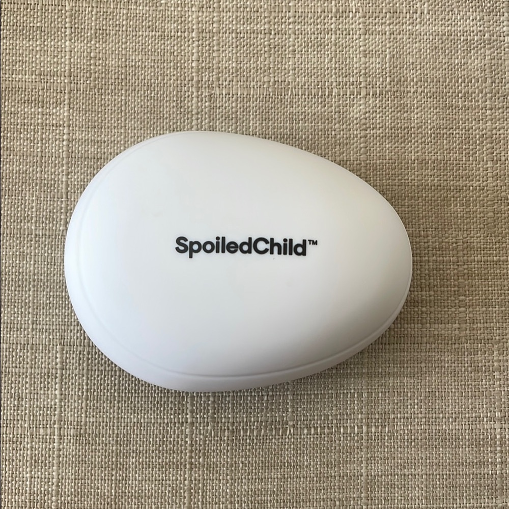 SpoiledChild White Pocket Styling Brush Case